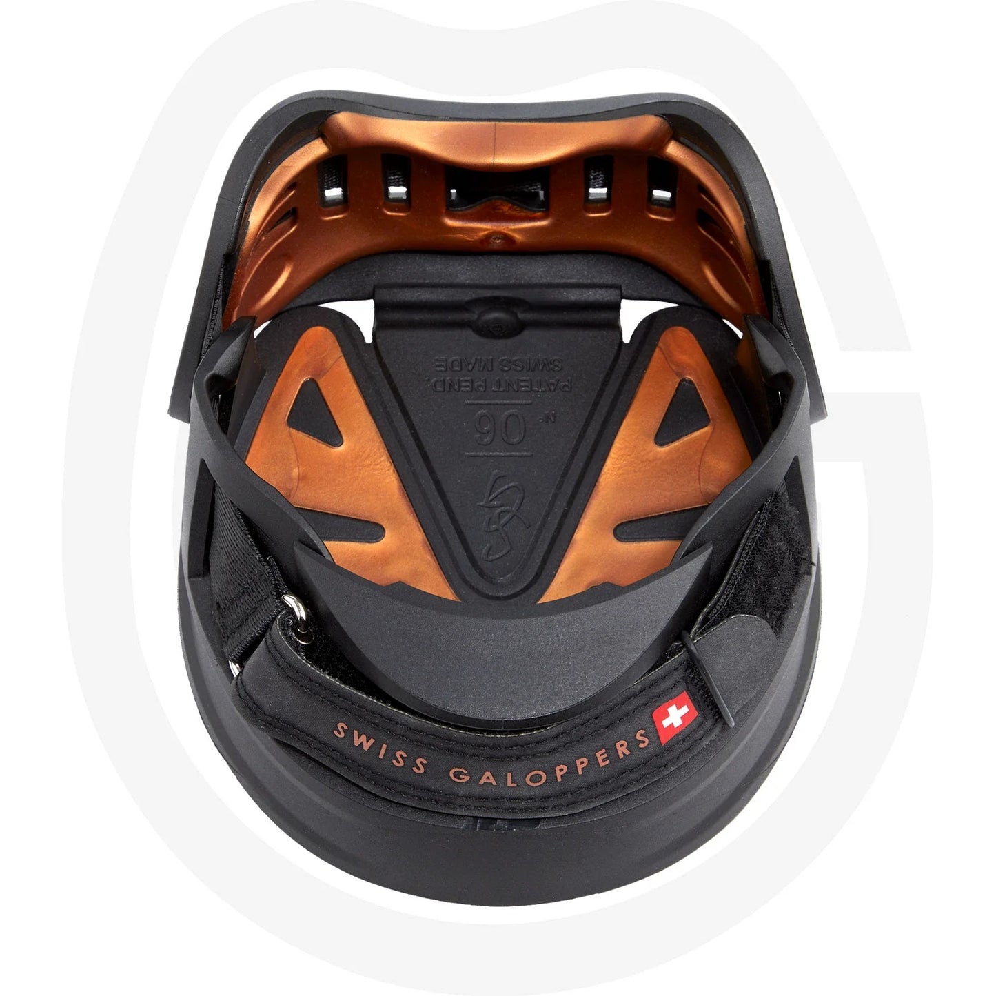 Der Swiss Galoppers Hufschuhe SG-X Winter Boot ist mit sechs, speziell für unsere Hufschuhe entwickelten Spikes aus verzinktem Stahl vor-konfektioniert und bietet optimalen Halt bei Eis, Schnee oder auch bei matschigen und tiefen Bodenverhältnissen. 